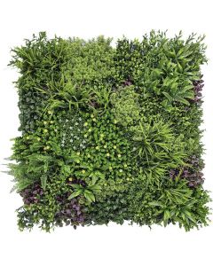 Eastwell Artificial Green Wall - Living Wall Panel 1m x 1m Coverage