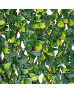 Woodland Artificial Hedge - Privacy Trellis Screening 2m x 1m (Summer)